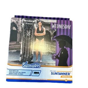 Swimways Wednesday Pool Float Suntanner NEW Water Bed Mat